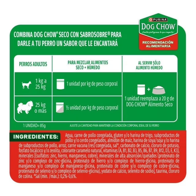DOG CHOW CARNE ADULTO ALIMENTO PARA PERROS