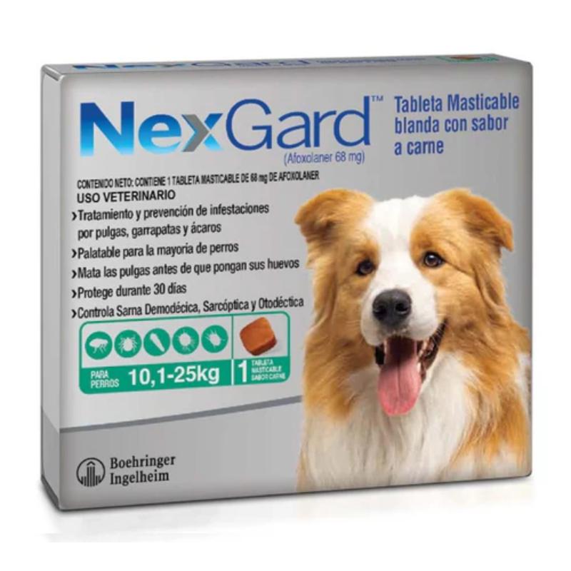 Nexgard Antipulgas y Antiparasitario Frontline