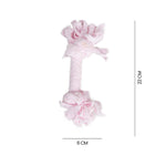 HUESITO TERRY DE 2 NUDOS DOGS ROSA DKT PW10024