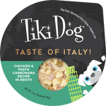Taste Of Italy Pollo Y Pasta Carbonara 85Gr Bandeja Tiki Dog Petit