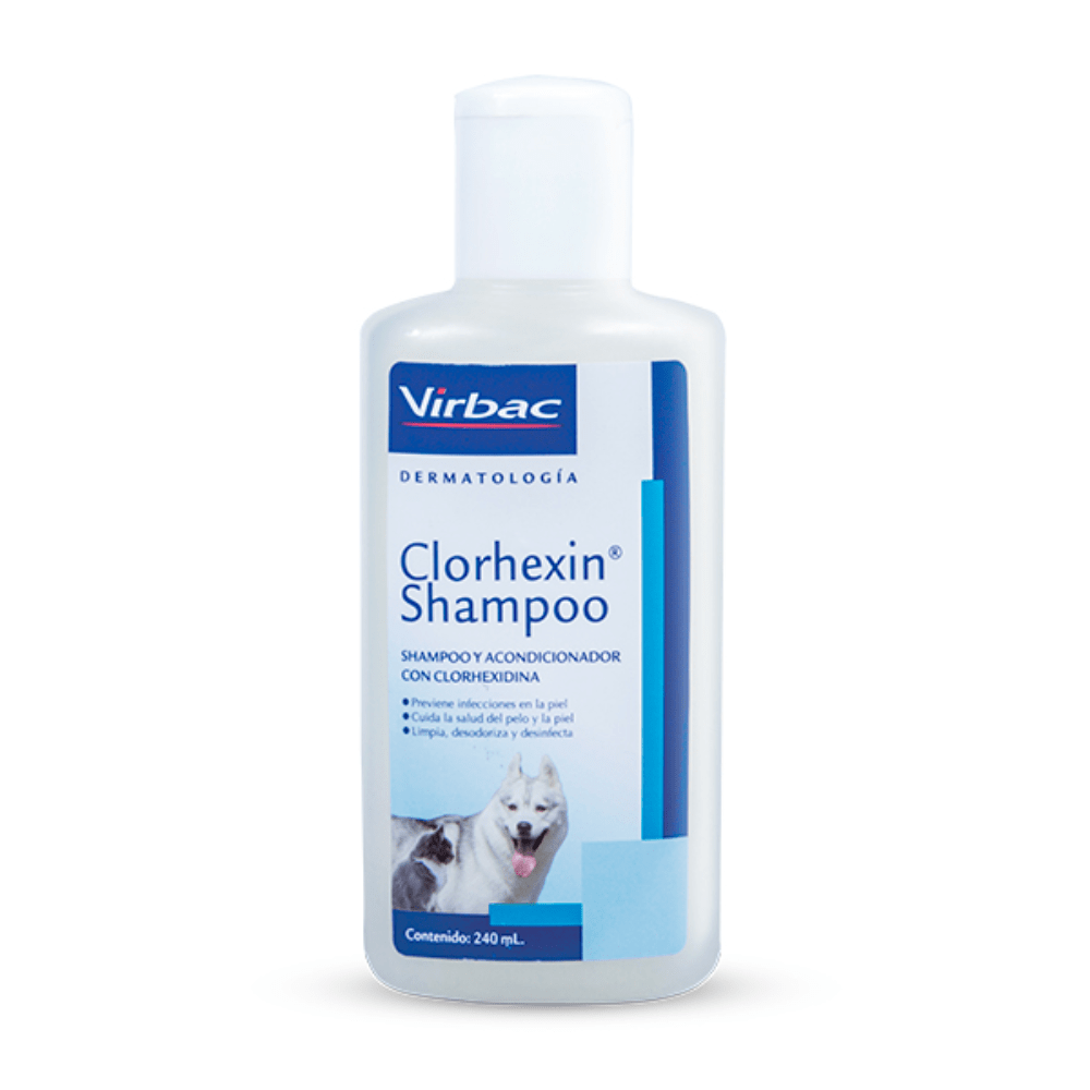 Clorhexin Shampoo Antiséptico para Perros y Gatos