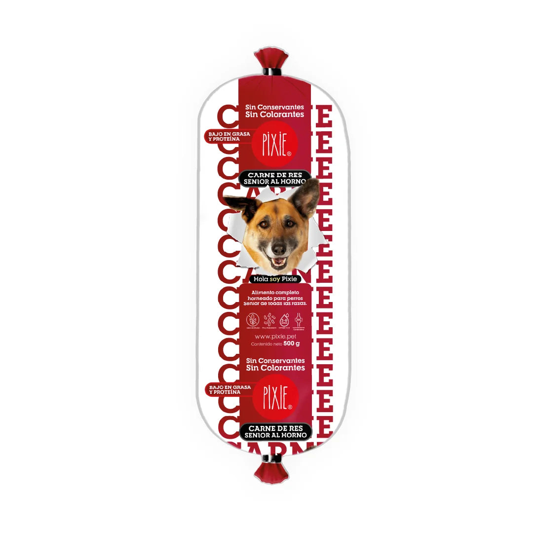 Pixie Dieta Horneada Para Perros Senior
