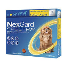 Cargar imagen en el visor de la galería, Nexgard Spectra Desparasitante Antipulgas y Garrapatas para Perros