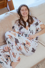 Pijama Pantalón Bulldog Francés Gris