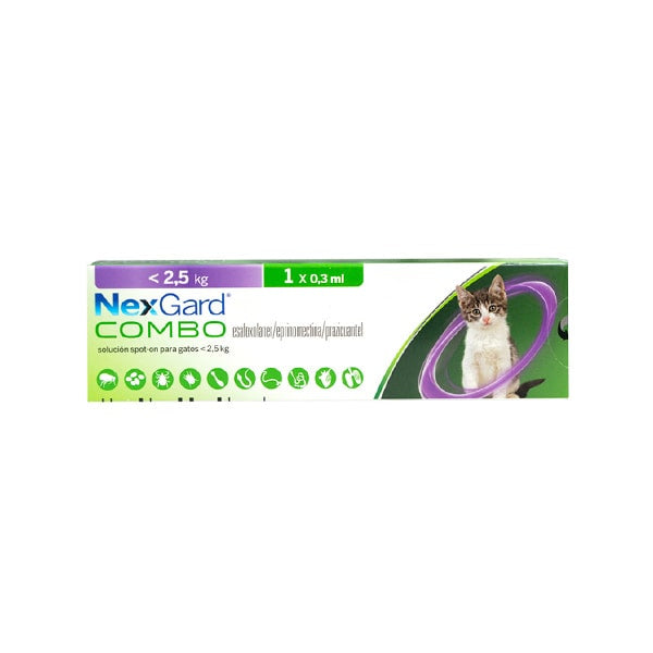 Antipulgas Nexgard Combo para Gatos