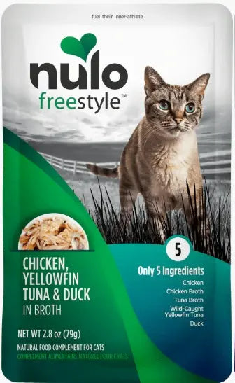 Nulo Cats Pollo, Atun, Pato Pouch x 79 GR