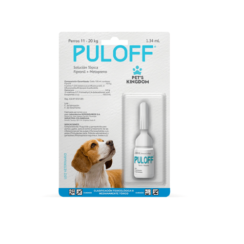 Puloff Top Spot Antiparasitario