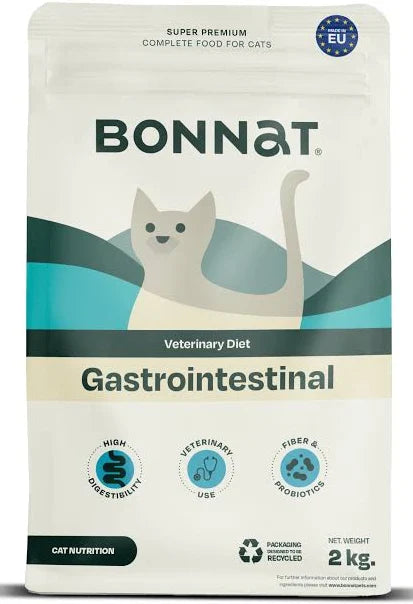 BONNAT VETERINARY DIET FELINE GASTROINTESTINAL X 2 KG