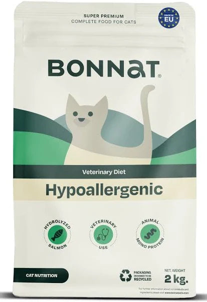 BONNAT VETERINARY DIET FELINE HYPOALLERGENIC X 2 KG
