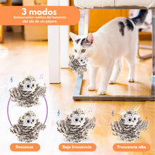 Cargar imagen en el visor de la galería, BUHO OSCILANTE RECARGABLE CON SONIDO CATNIP DKT PW10052