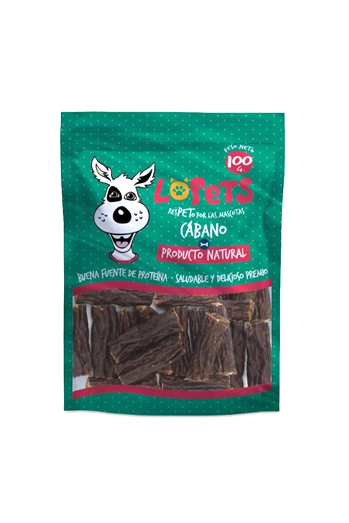 CABANO NATURAL LOPETS X 100G