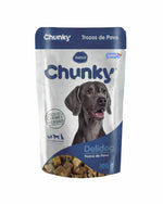Chunky Delidog Pouch Trozos de Pavo Alimento para Perros Italcol