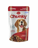 Chunky Delidog Pouch Carne de Res Alimento para Perros Italcol
