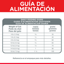 Cargar imagen en el visor de la galería, Hills Felino Adult Hairball Control Alimento para Gatos