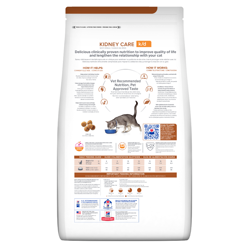 Hills Felino Kidney Care k/d Alimento para Gatos
