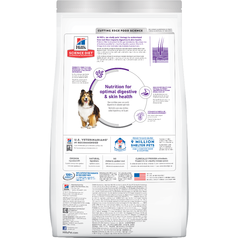 Hills Canino Sensitive Stomach & Skin Adult Alimento para Perros