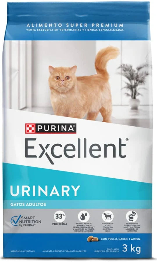 Comida Para Gatos Excellent Urinary Cat X 3Kg