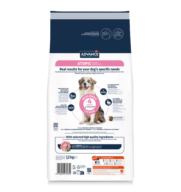 Advance Perro Atopic Rabbit - Peas 3 KL