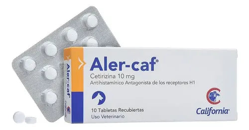 Aler-caf 10mg x 10 Tabletas
