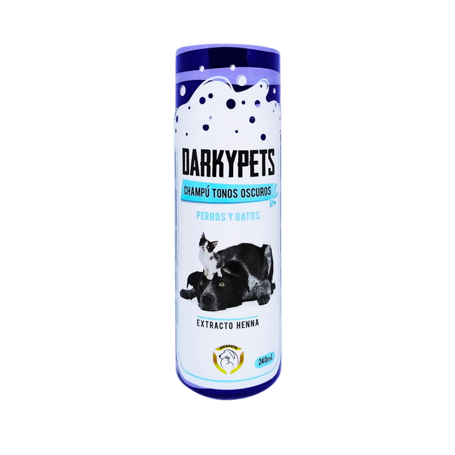 DARKYPETS PELO OSCURO X 240ML | La Casa del Granjero