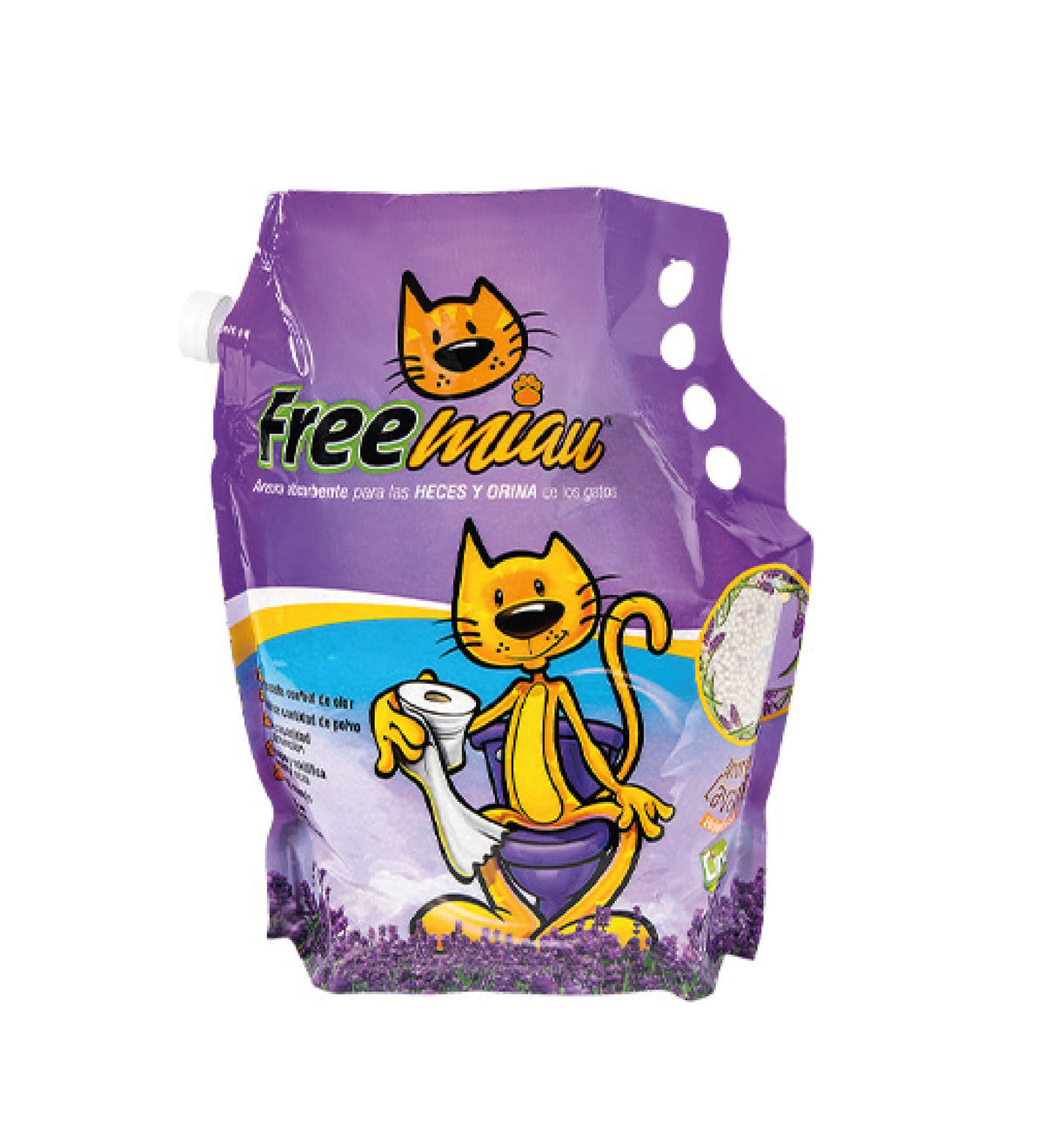 Freemiau - Arena Para Gato Aroma Lavanda