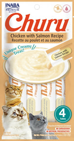 Churu - Inaba Cat Chicken With Salmon Recipe 4 Piezas