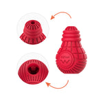 JUGETE BOMBILLA DISPENSADOR ROJO COMIDA PERRO GIGWI