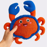 JUGUETE CANGREJO PELUCHE PERROS CHIRRIANTE PX10116