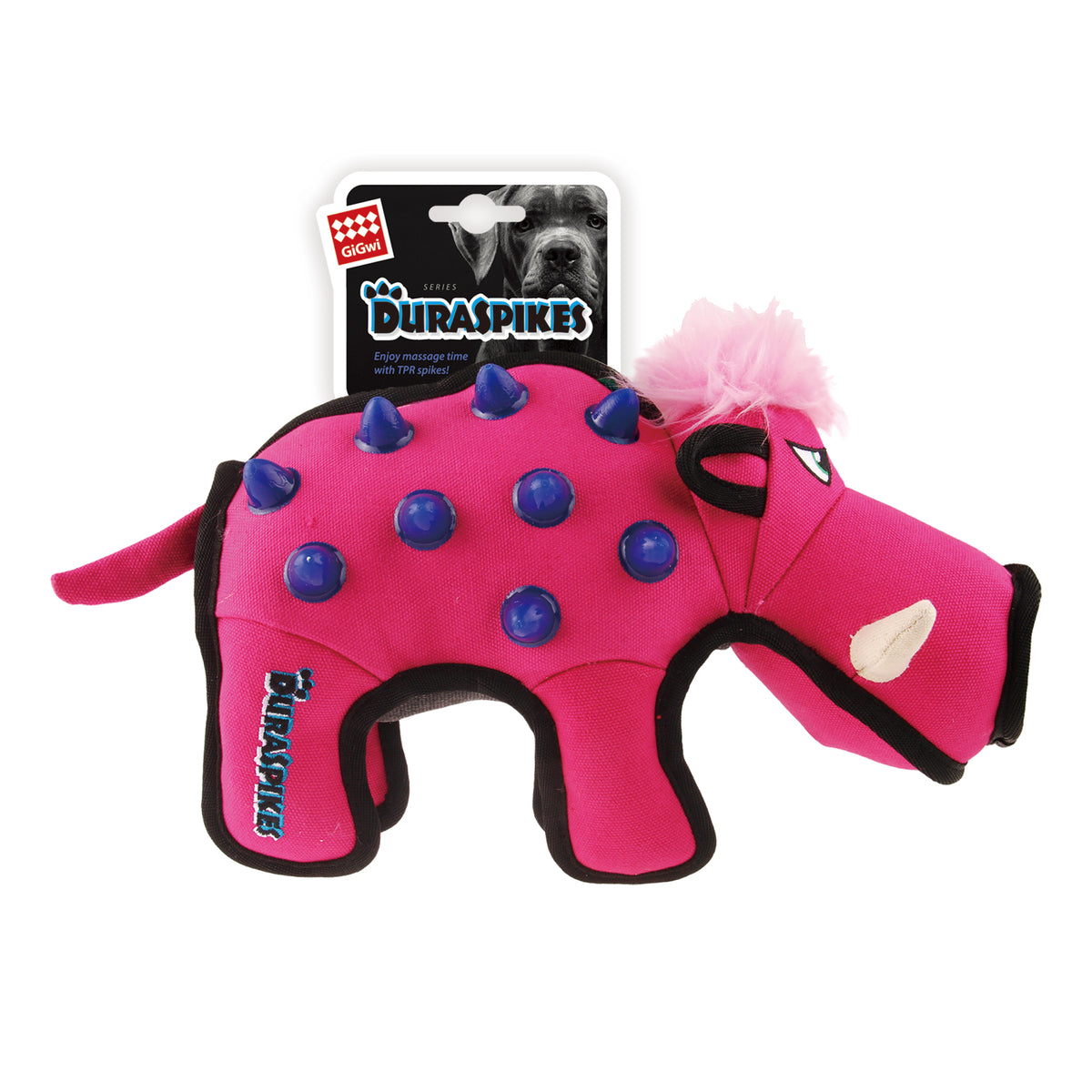 JUGUETE JABALI ROSA PERRO GIGWI