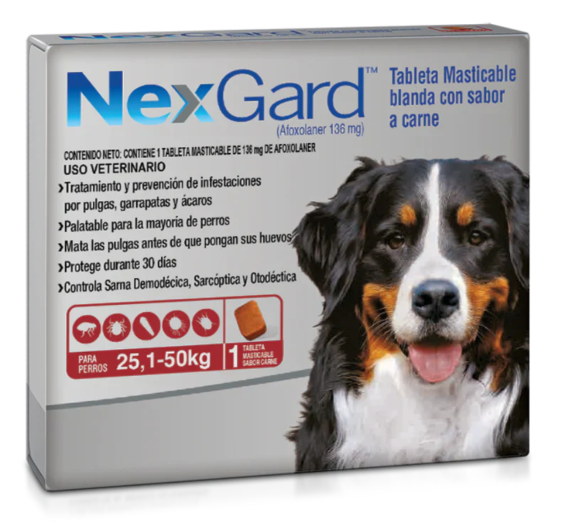 Nexgard Antipulgas y Antiparasitario Frontline