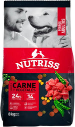 Nutriss Adultos Carne Y Veg X 8Kg