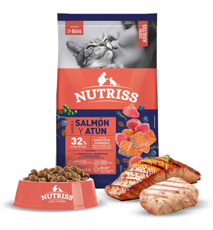 Nutriss Gatos Adultos Salmón Y Atún