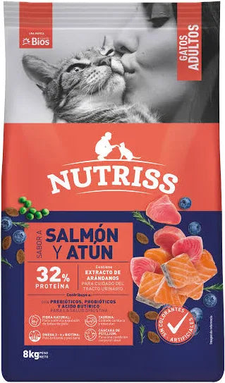 Nutriss Gatos Adultos Salmón Y Atún