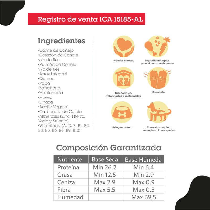 Pixie Dieta Horneada Para Perros