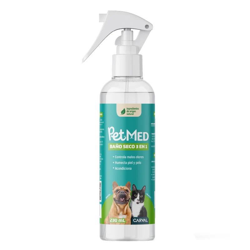 PetMed Baño En Seco 3 En 1 X 230 ML