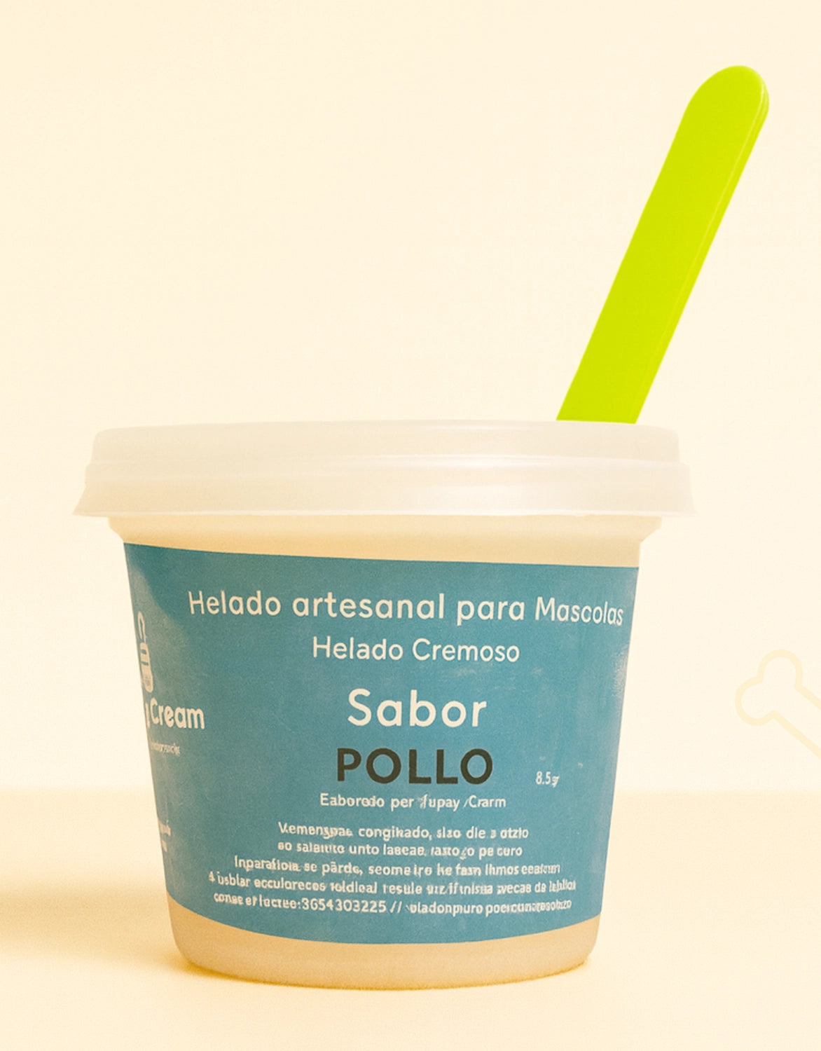 HELADO ARTESANAL PEQUEÑO PUPPY CREAM