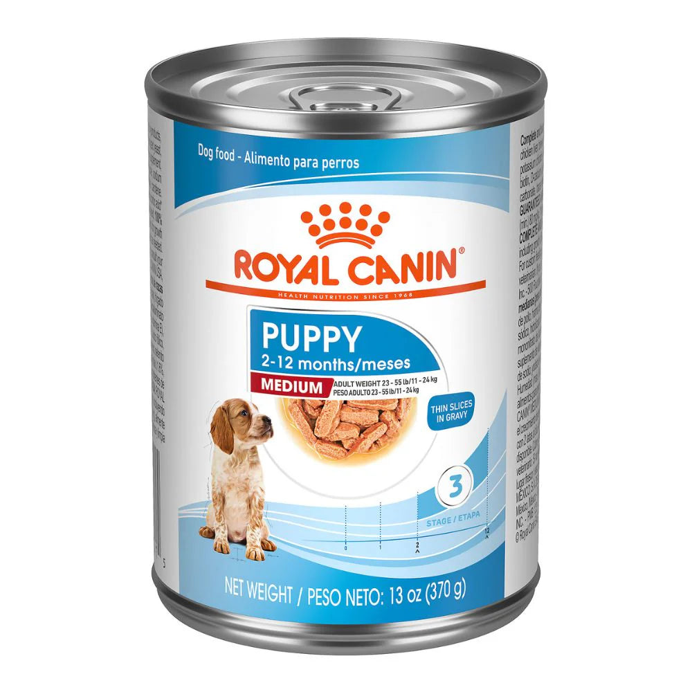 ROYAL CANIN SHN MEDIUM PUPPY LATA X 370 GR