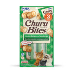 Snack Cremoso Para Gato Inaba Churu Bites Pollo Wraps Atún Con Salmón - 30 Gr