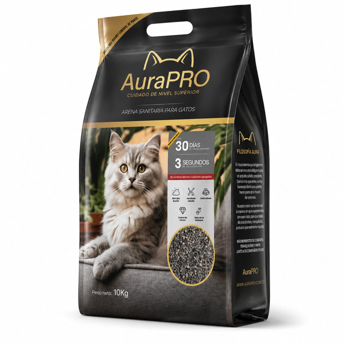 Arena Para Gatos AuraPro