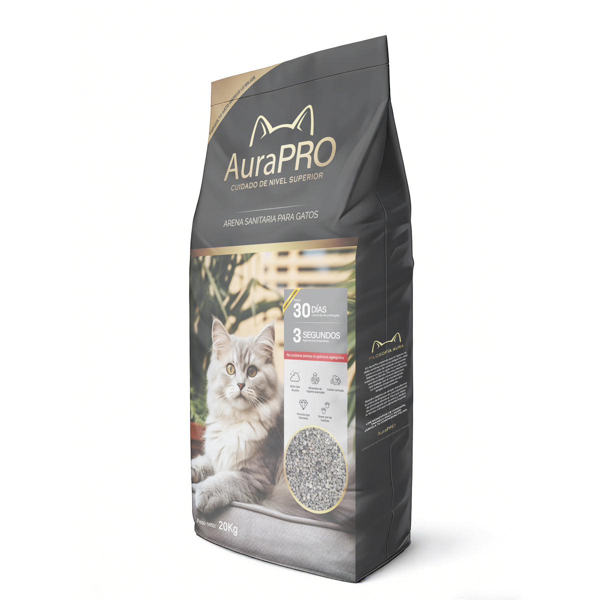 Arena Para Gatos AuraPro