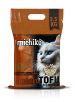 Arena Gatos Michiko Tofu Premium Aroma a Café 2.5 Kg