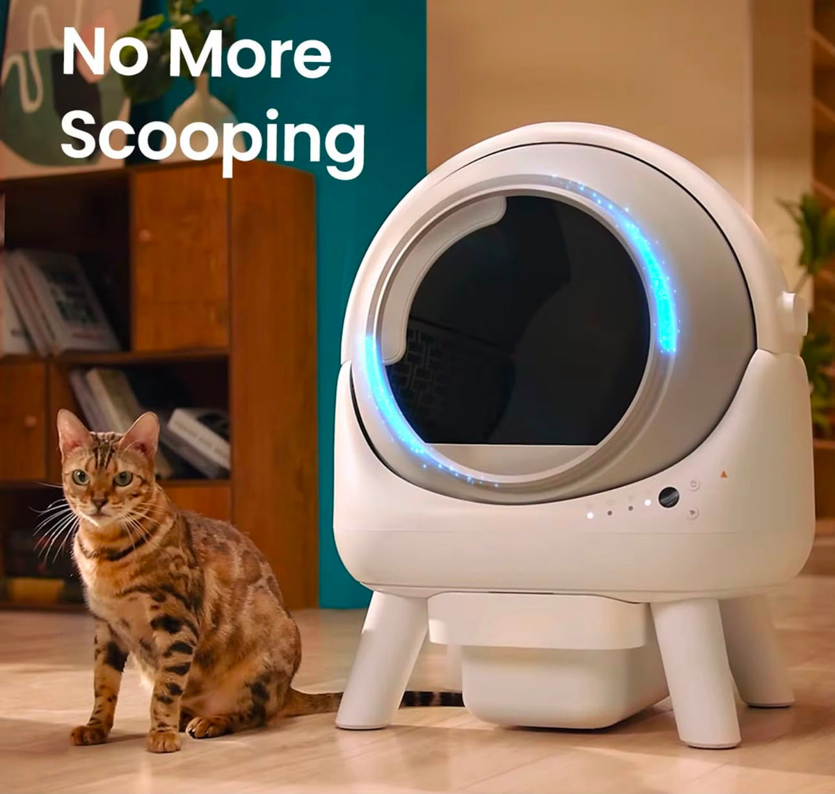 ARENERO INTELIGENTE AUTOLIMPIANTE PARA GATOS