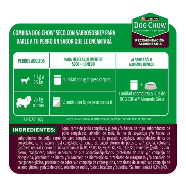 DOG CHOW MULTIPROTEINAS ADULTO ALIMENTO PARA PERROS