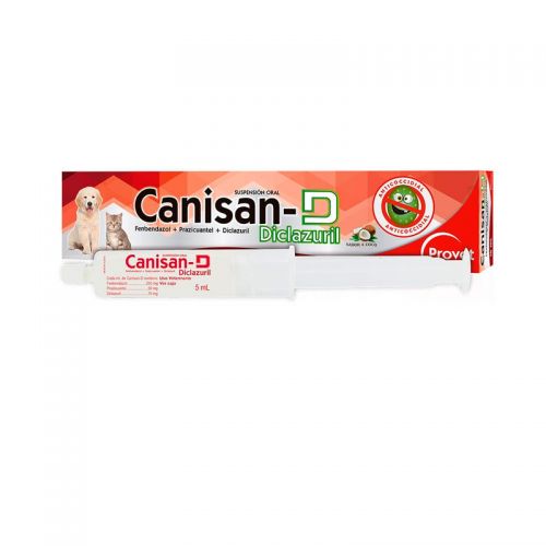 Canisan D Desparasitante para Perros y Gatos