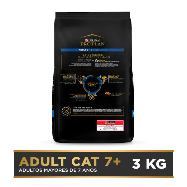 PROPLAN CAT ADU 7+ VITAL 3 KL