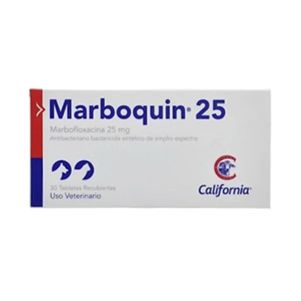 MARBOQUIN ANTIBIOTICO PARA PERROS Y GATOS X 30TAB
