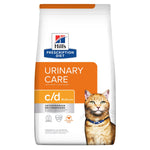 Hills Felino Urinary Care c/d Multicare Alimento para Gatos 4 LB