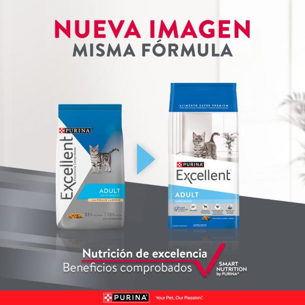 Excellent Cat Adulto Alimento para Gatos Purina