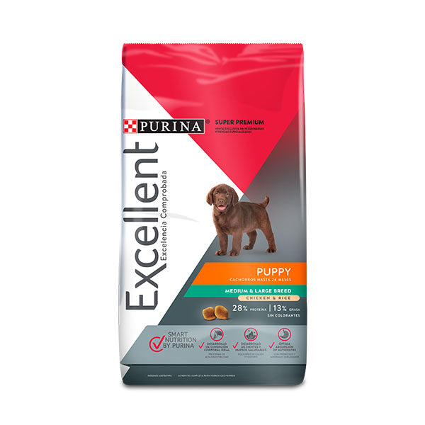Excellent Puppy Medium & Large Breed Alimento para Perros Purina