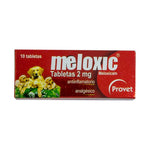 Meloxic Antiinflamatorio Analgésico para Perros 2mg tabletas